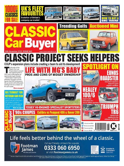 Title details for Classic Car Buyer by Kelsey Publishing Ltd - Available